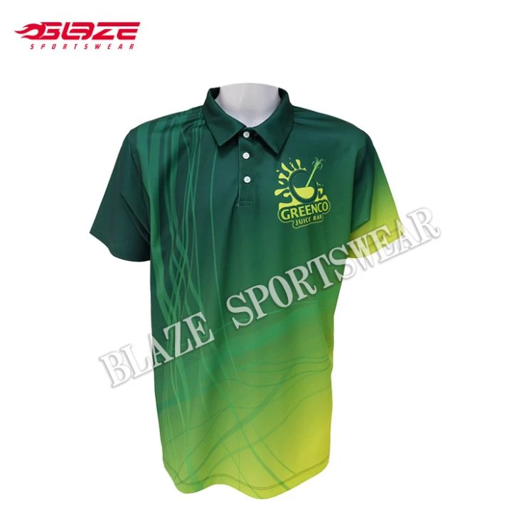 Short Sleeve Sublimated Polo Shirts